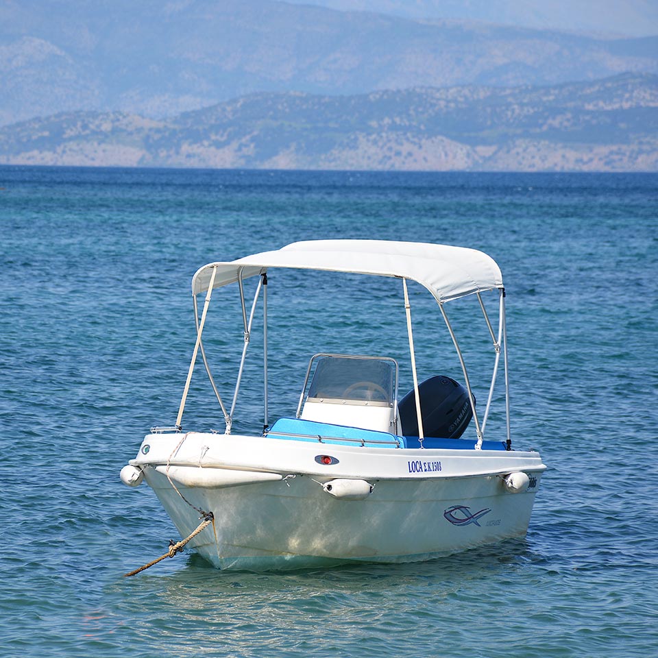 Loca - 25Hp boat - Corfu Boat Hire